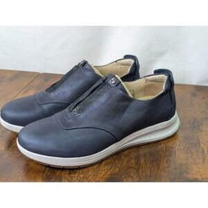 Revere Women’s Shoes Navy Lizard Chicago Women's Slip-On Sneakers Size 9M
